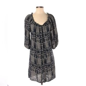 Elegant Black and Gray Women's Dress